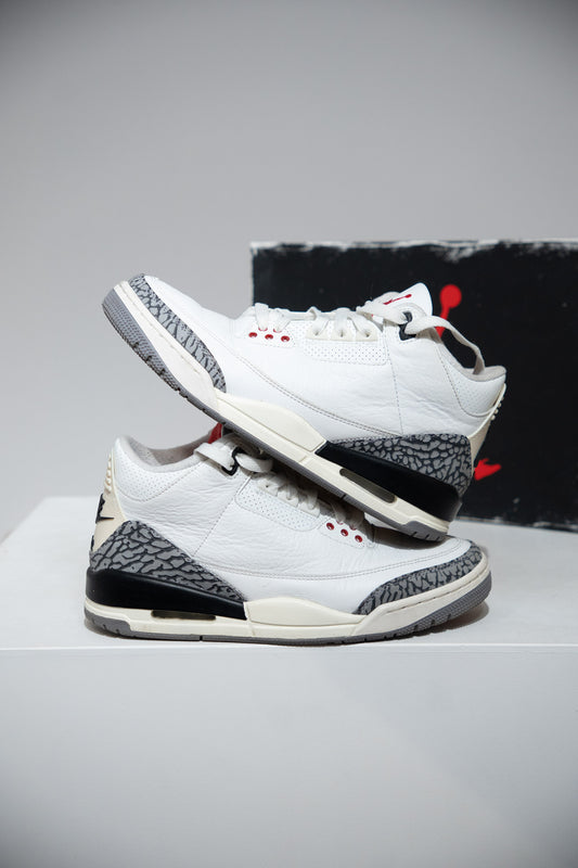 Jordan 3 White Cement Reimagined (Taille 40)