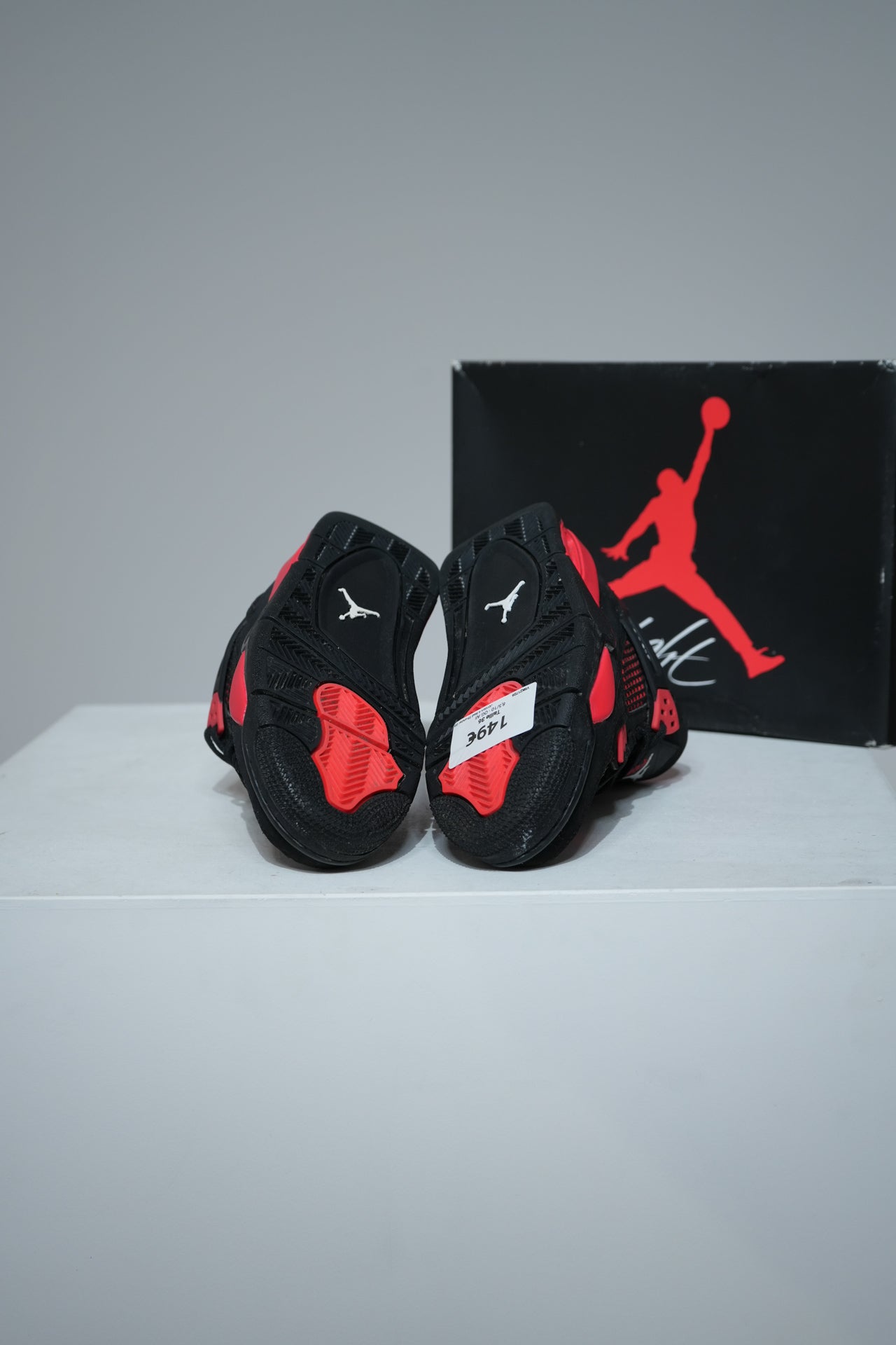 Jordan 4 Red Thunder GS (Taille 36)