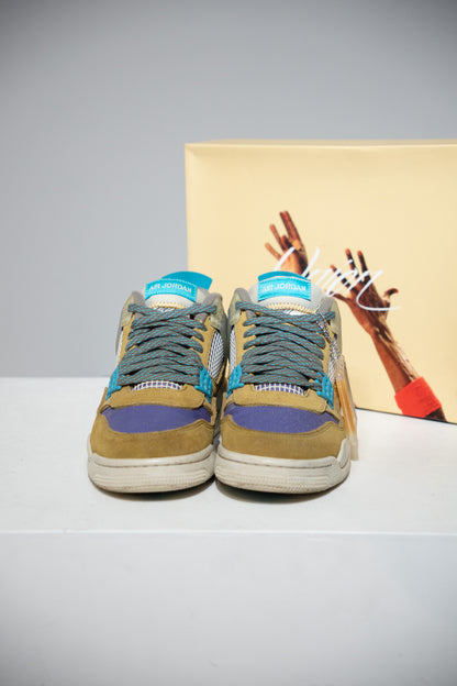 Jordan 4 Union Desert Moss (Taille 41)