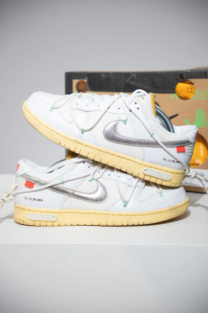 Dunk Low Off-White Lot 01/50 (Taille 43)