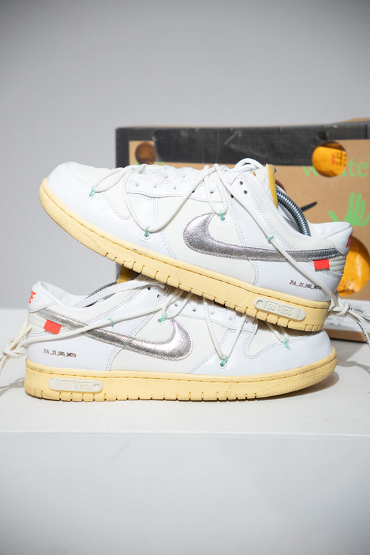 Dunk Low Off-White Lot 01/50 (Taille 43)