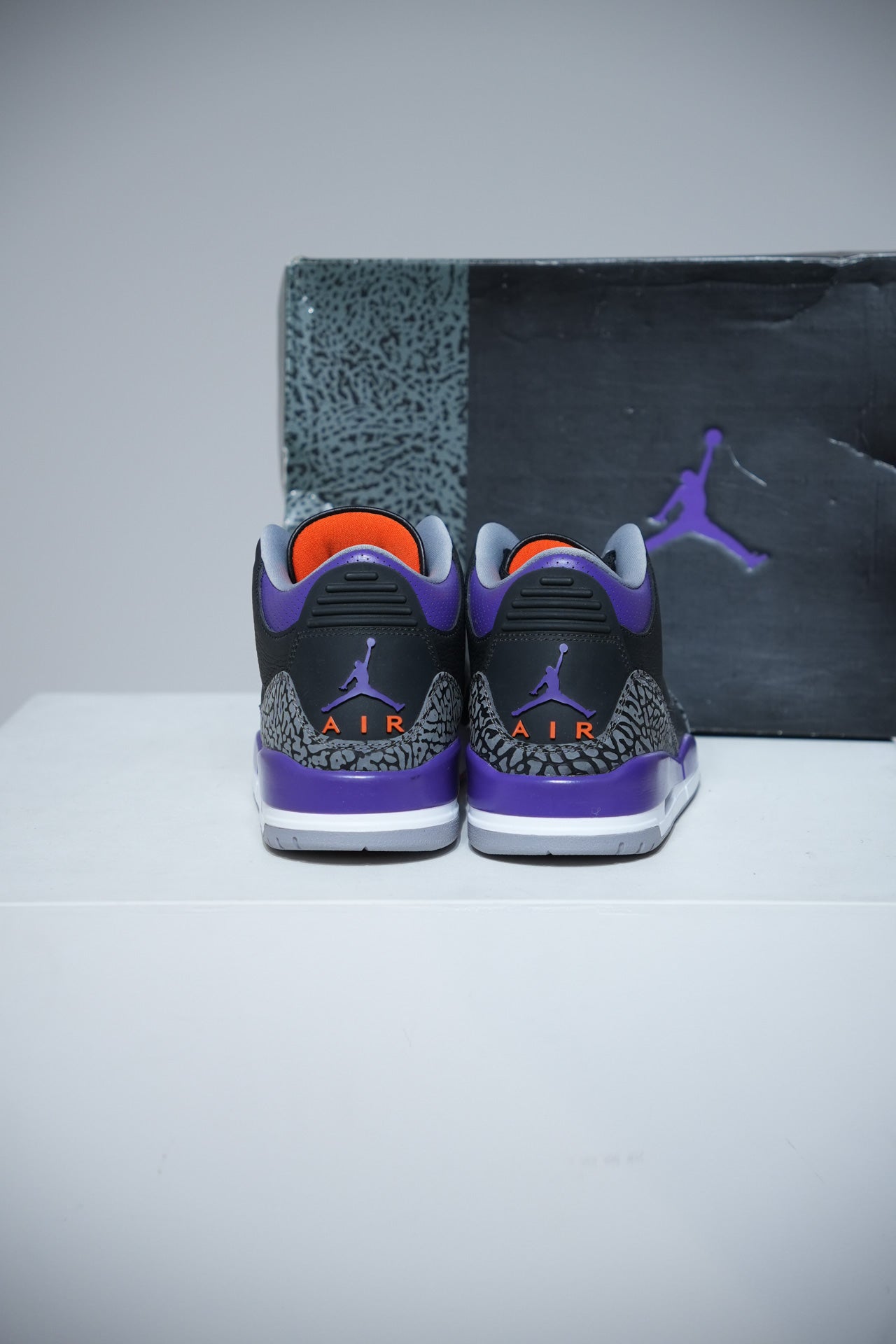 Jordan 3 Court Purple (Taille 45,5)
