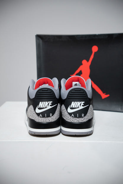 Jordan 3 Black Cement Reimagined (Taille 47)