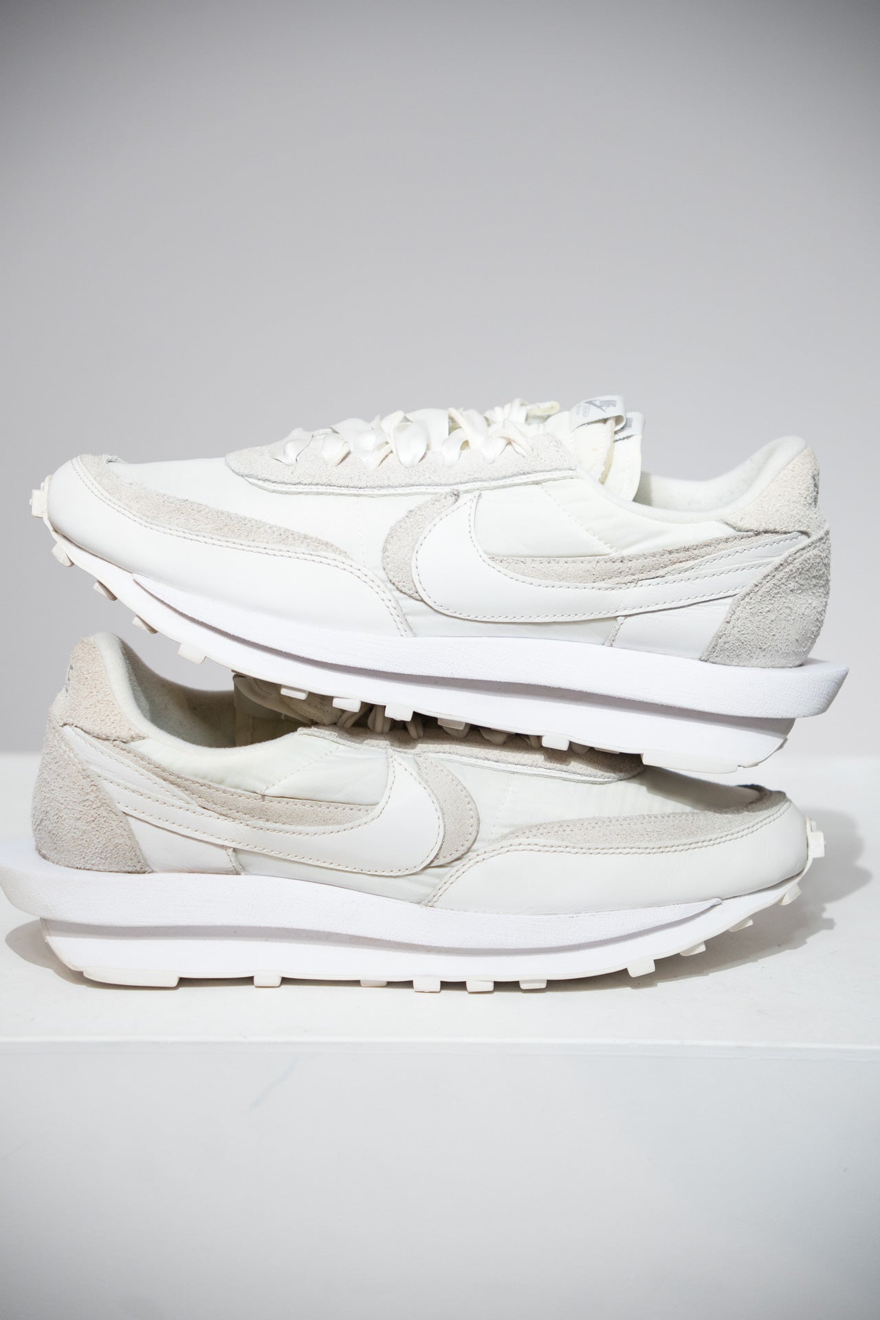 Sacai LD Waffle Nylon White (Taille 45)