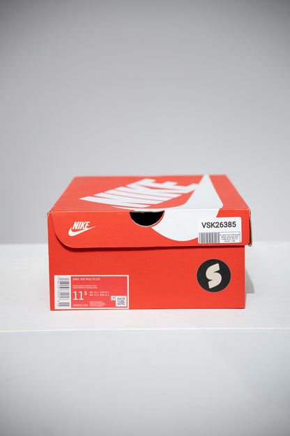 Air Max Plus (TN) Black White University Red (Taille 45,5)