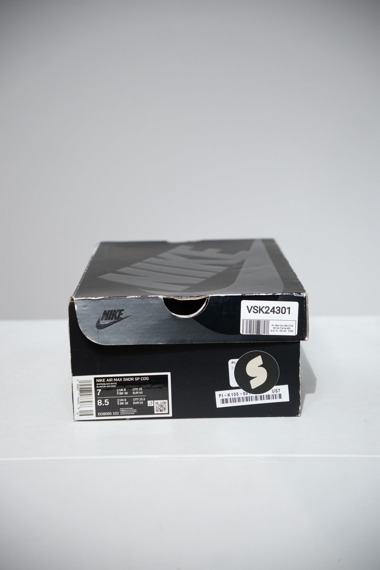 Air Max Sunder CDG White (Taille 40)