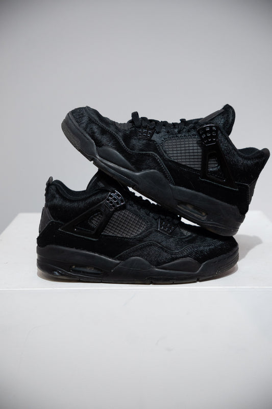 Jordan 4 Golf Black Cat Pony Hair (Taille 42)