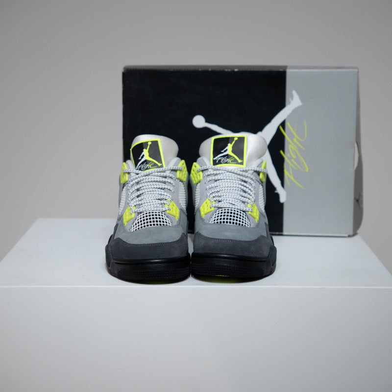 Jordan 4 Neon Green (Taille 42,5)