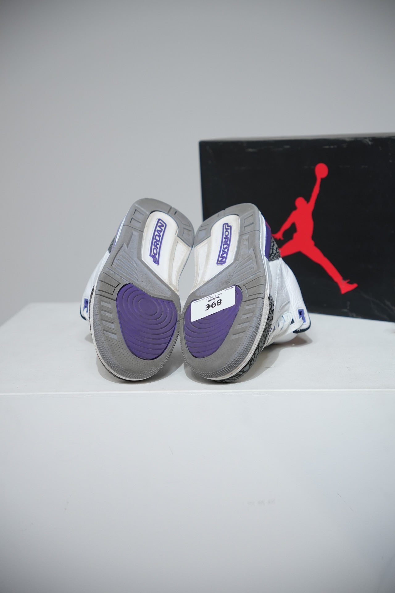 Jordan 3 Dark Iris GS (Taille 38)