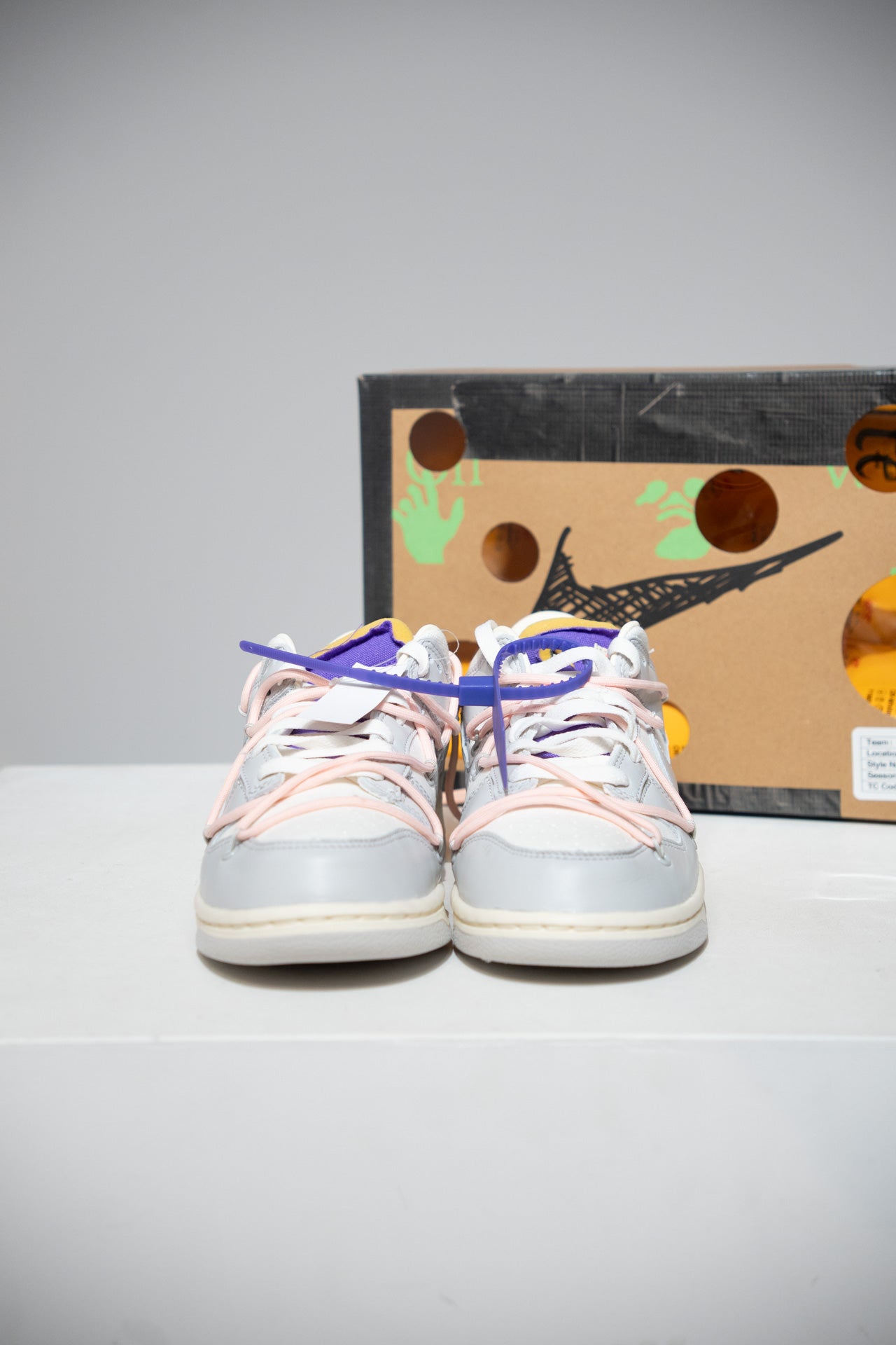 Dunk Low Off White Lot 24/50 (Taille 41)