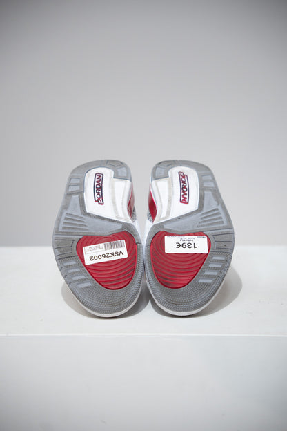 Jordan 3 Cardinal Red (Taille 40,5)
