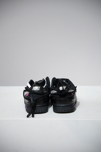 Dunk Low Off-White lot 50/50 (Taille 36,5)