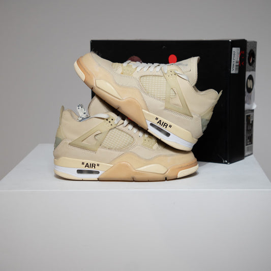 Jordan 4 Off-White Sail (Taille 40)