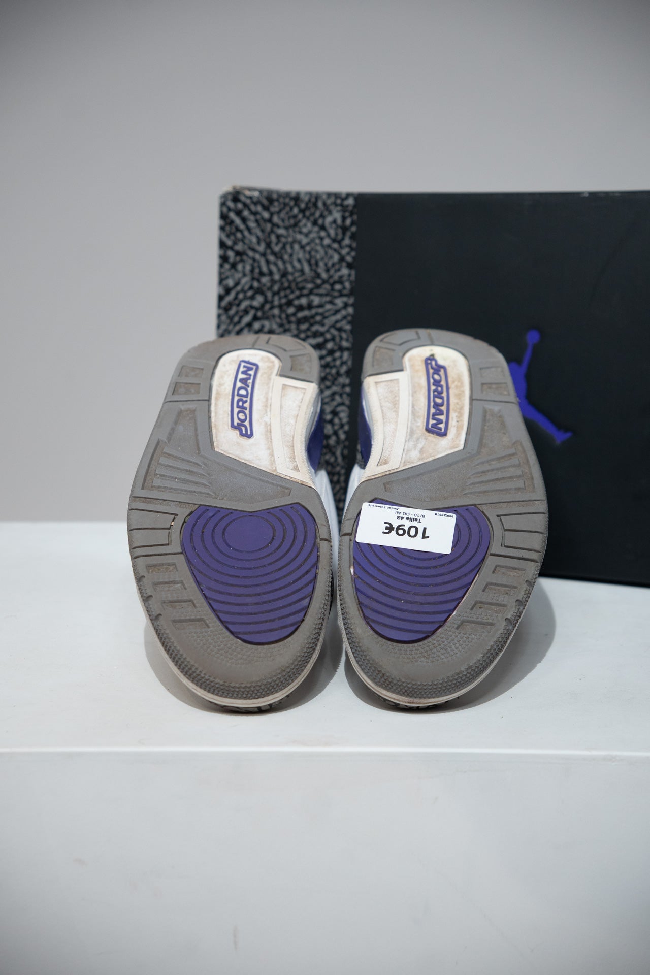 Jordan 3 Dark Iris (Taille 43)