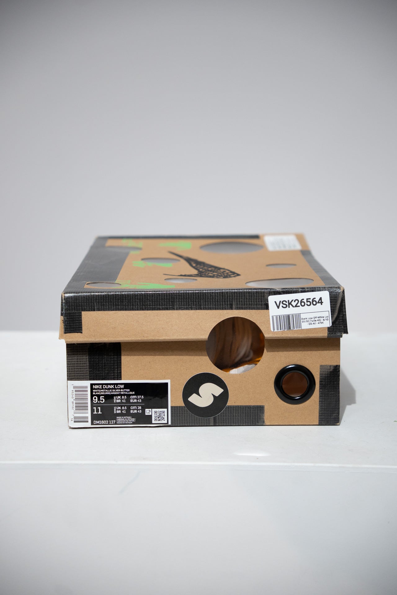 Dunk Low Off-White Lot 01/50 (Taille 43)