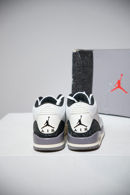 Jordan 3 White Cement Grey (Taille 44)