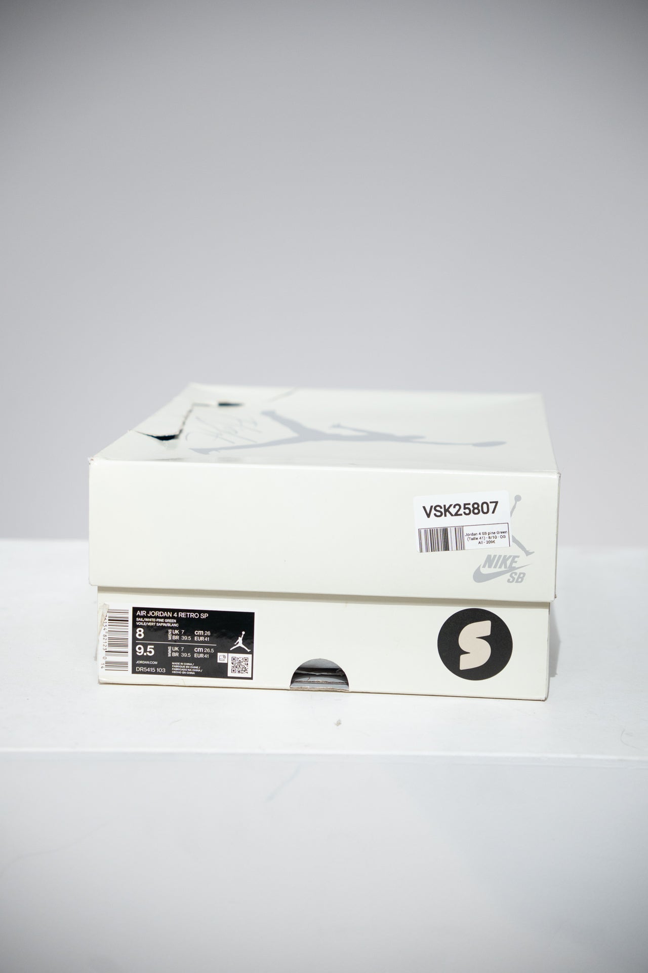 Jordan 4 SB pine Green (Taille 41)
