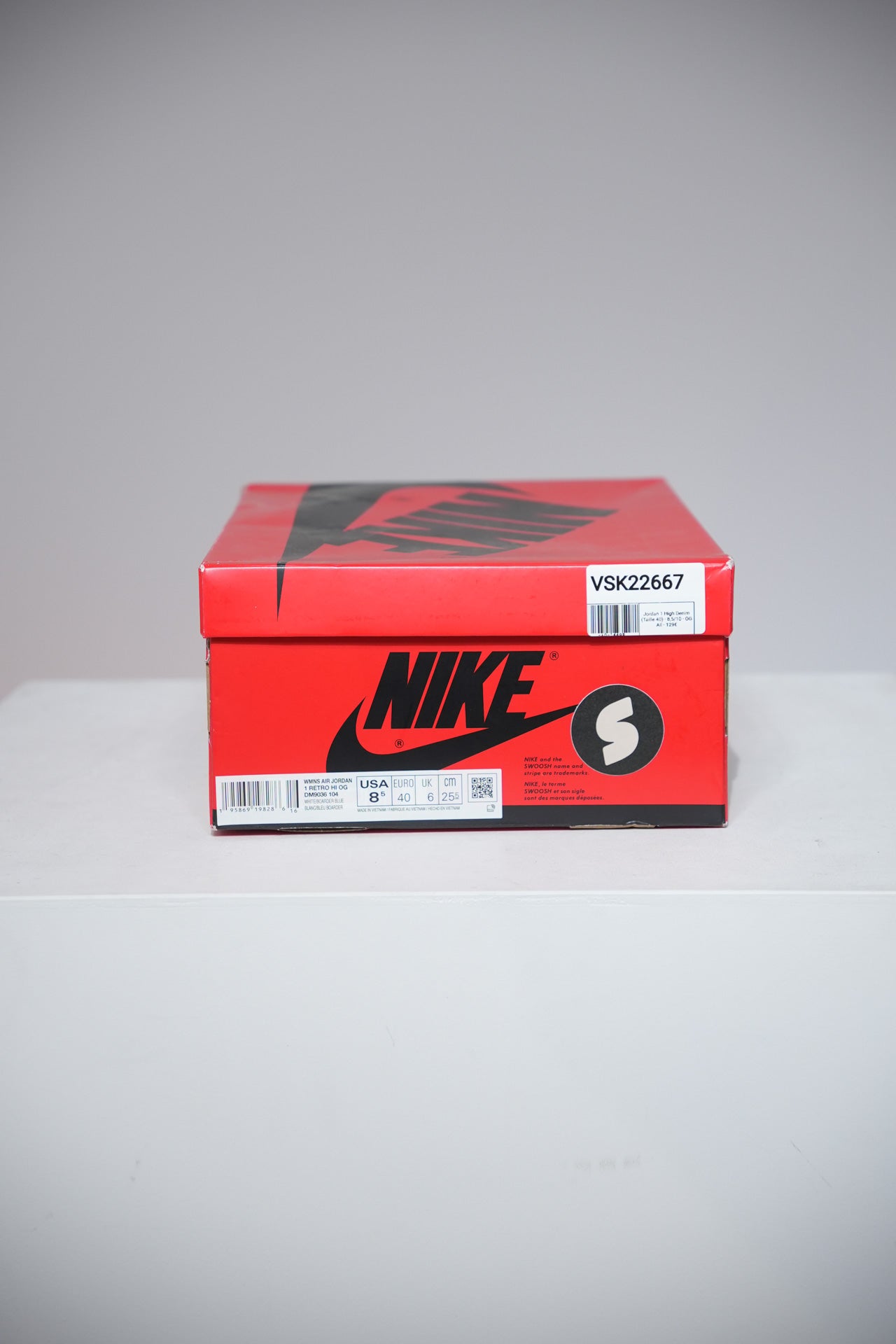 Jordan 1 High Denim (Taille 40)