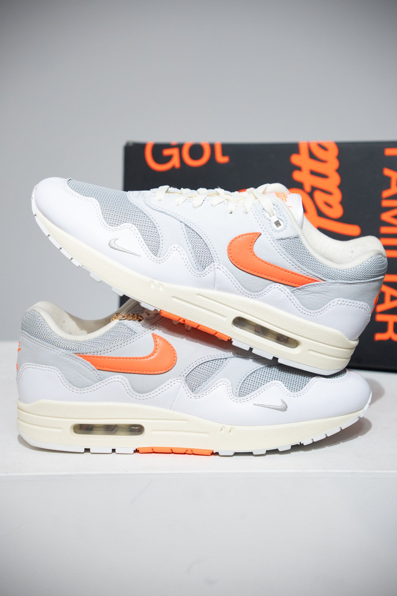 Air Max 1 Patta White Crimson (Taille 44)