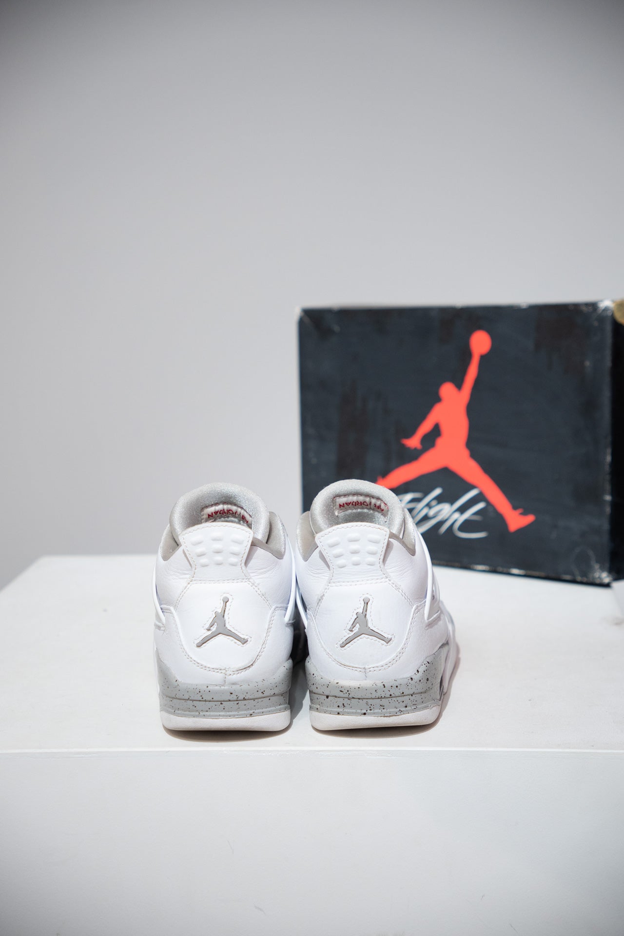 Jordan 4 White Oreo GS (Taille 37,5)