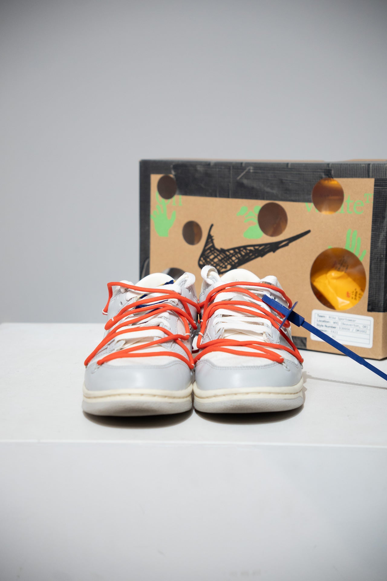 Dunk Low Off White Lot 23/50 (Taille 41)