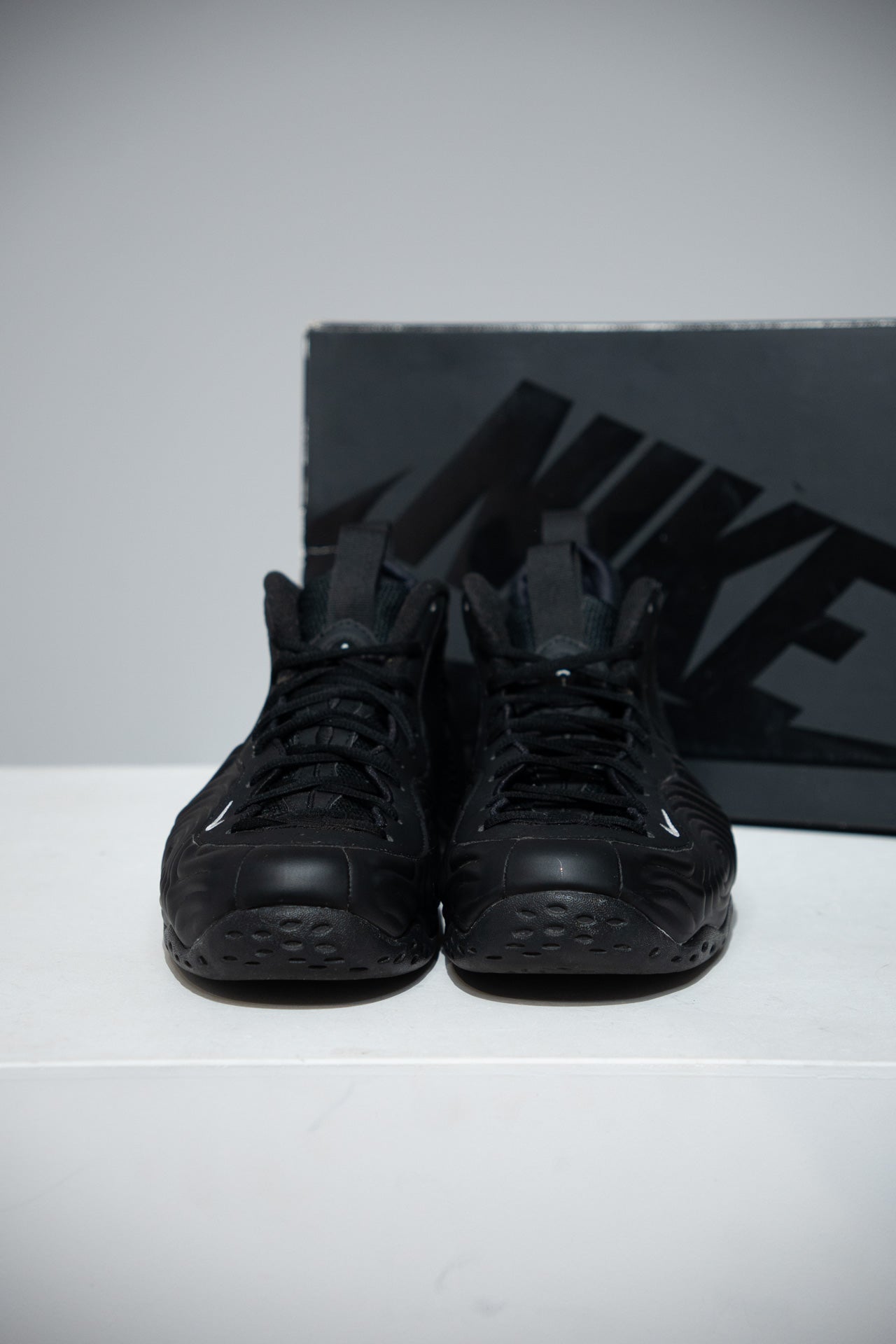 Foamposite Comme Des Garcons Black (Taille 44,5)