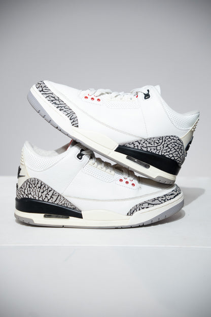 Jordan 3 White Cement Reimagined (Taille 42)