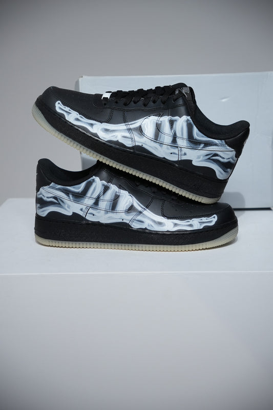 air force 1 skeleton black (Taille 44,5)