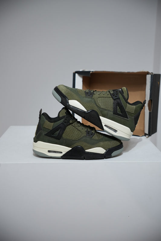 Jordan 4 Craft Olive GS (Taille 38)
