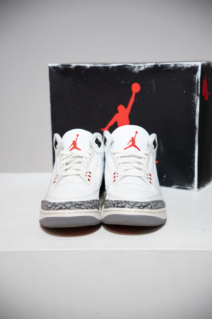 Jordan 3 White Cement Reimagined (Taille 40,5)