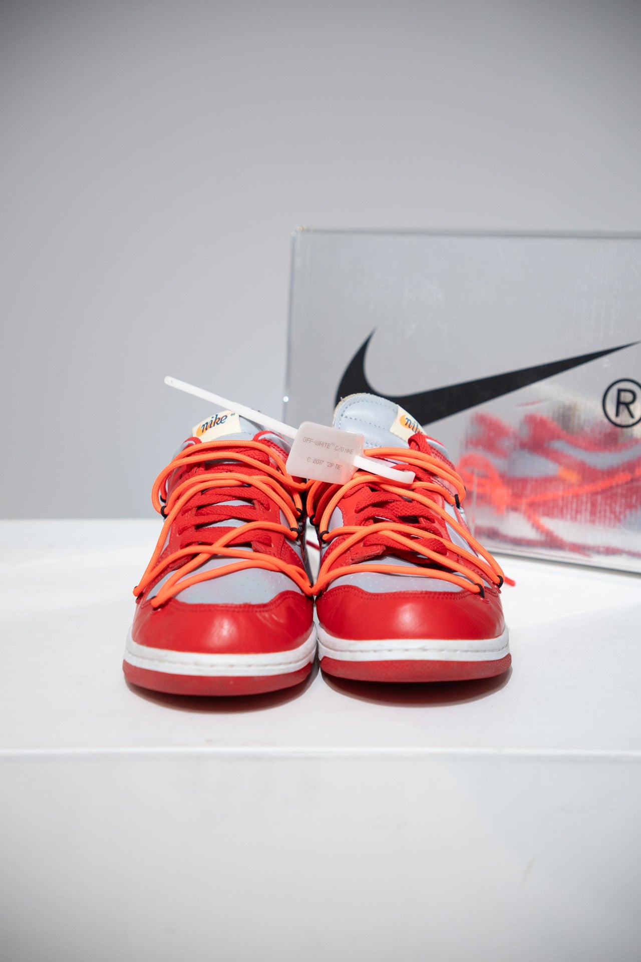 Dunk Off-White University Red (Taille 42)