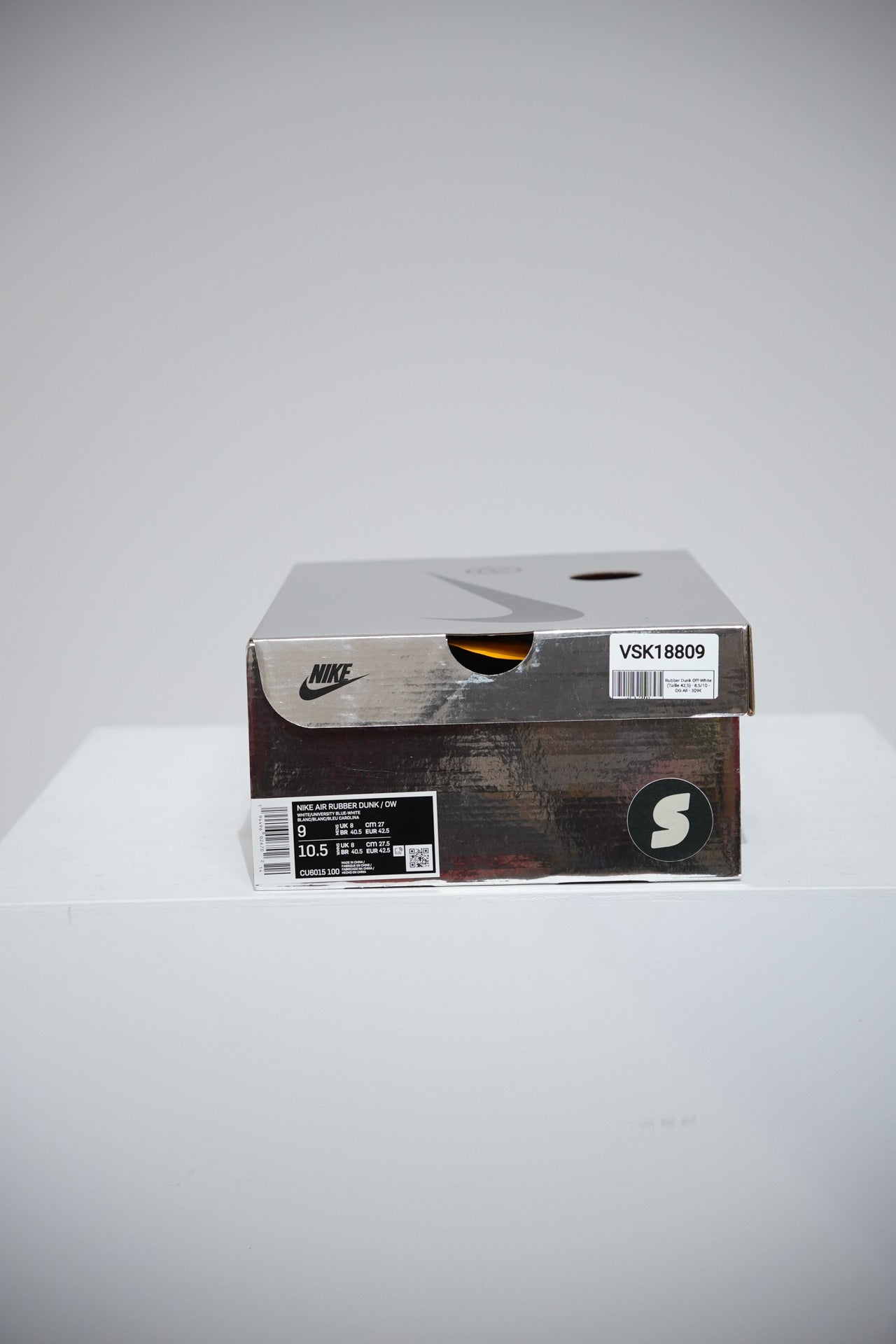 Rubber Dunk Off-White (Taille 42,5)