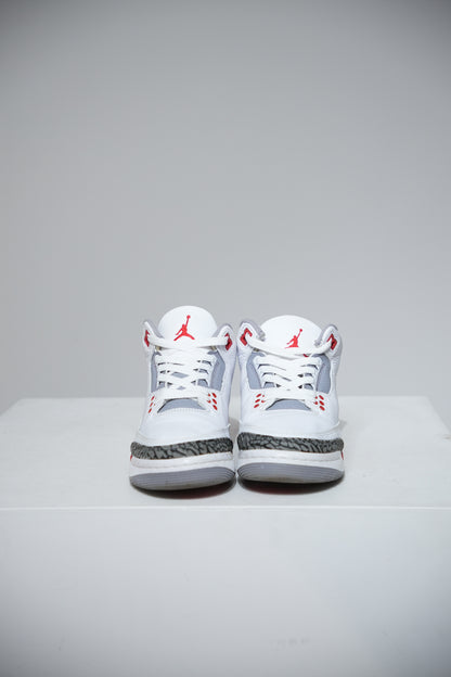 Jordan 3 Fire Red GS (Taille 38)