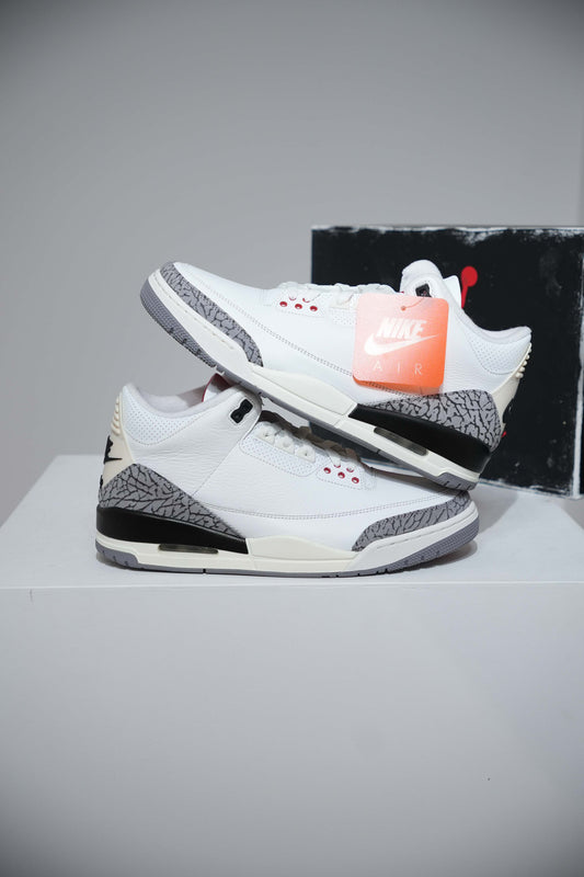 Jordan 3 White Cement Reimagined (Taille 40)