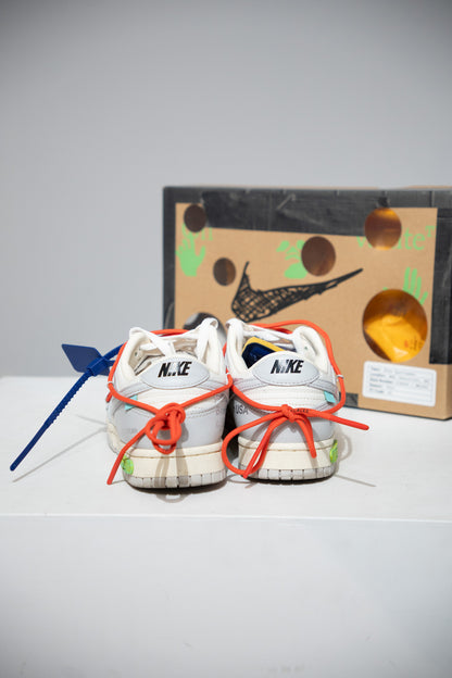 Dunk Low Off White Lot 23/50 (Taille 41)