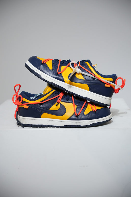 Dunk low Off-White Michigan (Taille 42)
