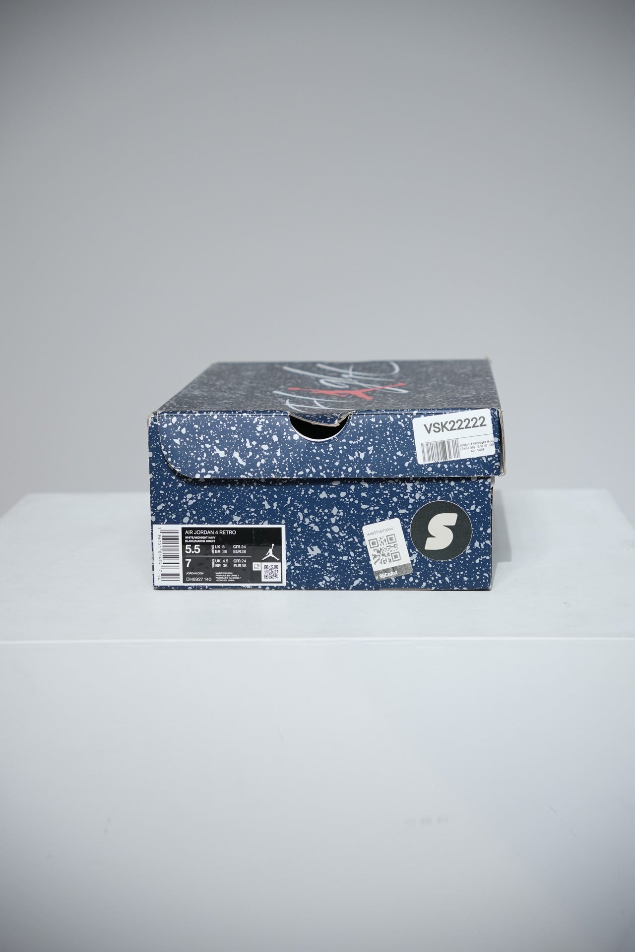 Jordan 4 Midnight Navy (Taille 38)