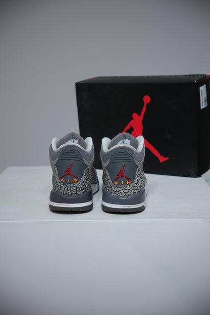 Jordan 3 Cool Grey GS (Taille 38)