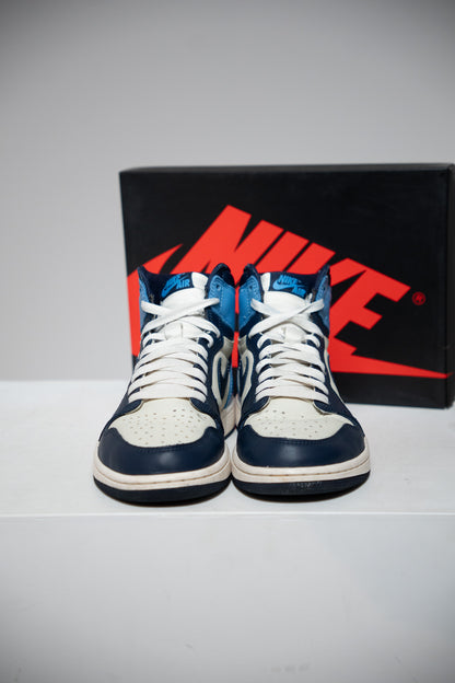 Jordan 1 High Obsidian (Taille 42,5)