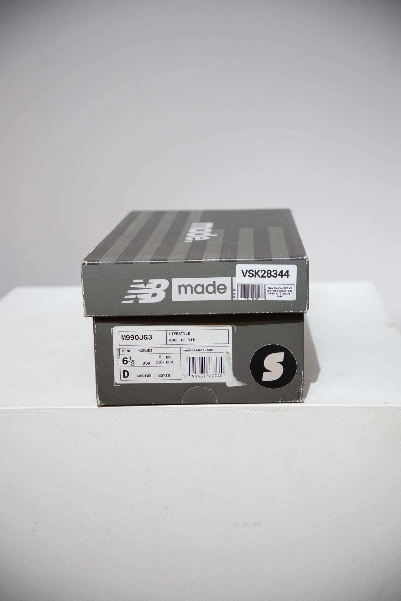 New Balance 990 V3 joe Fresh Good (Taille 39,5)