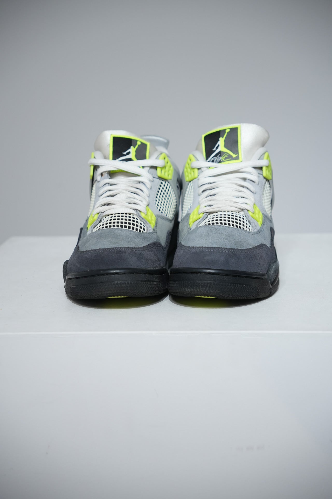 Jordan 4 Neon Green (Taille 46)