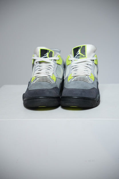 Jordan 4 Neon Green (Taille 46)