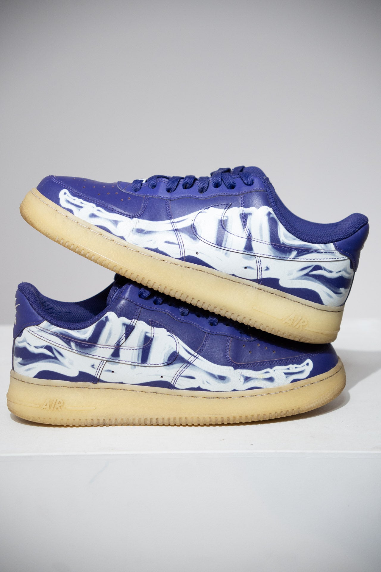 Air Force 1 Skeleton Purple (Taille 44)