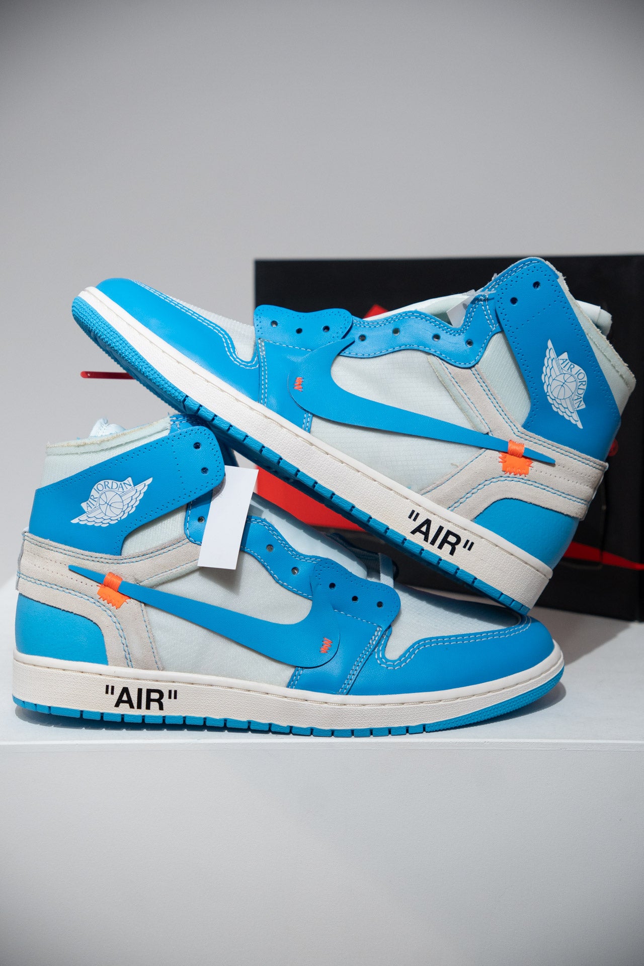 Jordan 1 High Off-White UNC (Taille 47,5)