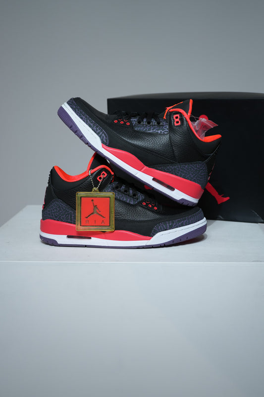Jordan 3 Crimson (Taille 42)