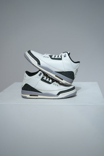 Jordan 3 White Cement GS (Taille 36)