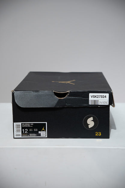 Jordan 1 Mid Redstone Midight Green (Taille 46)