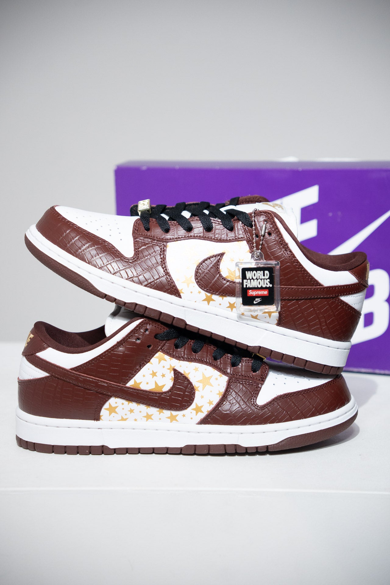 Dunk SB Supreme Stars Brown (Taille 42)