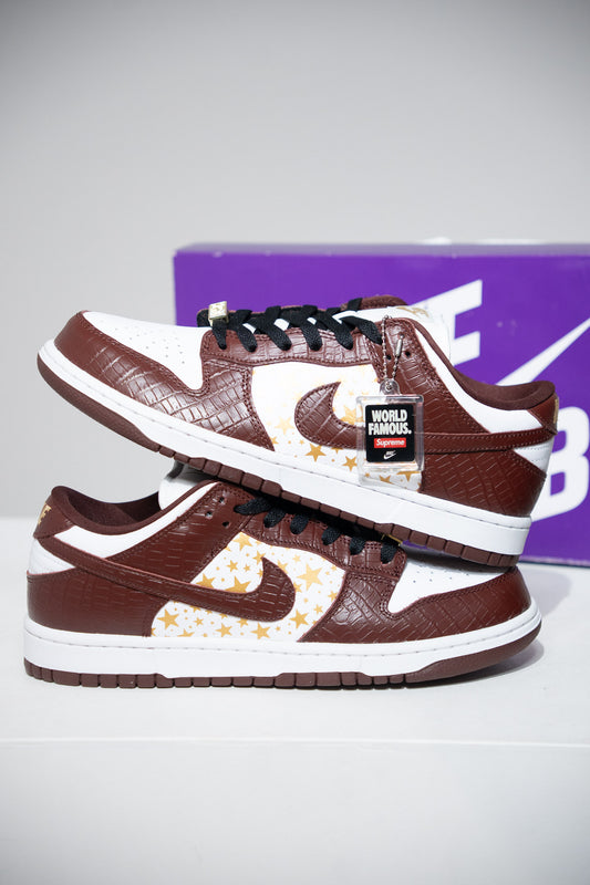 Dunk SB Supreme Stars Brown (Taille 42)