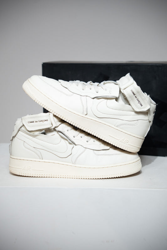 Air Force 1 Mid Comme Des Garcons Sail (Taille 44)